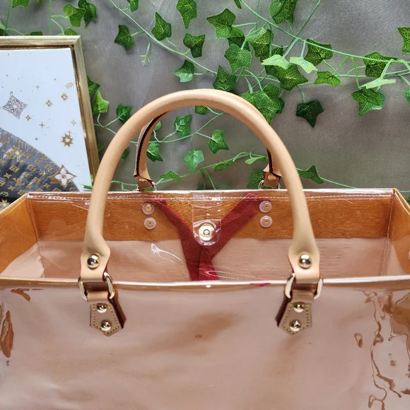 Authentic Louis Vuitton Retail Shopping Bag in A PVC Tote Limited Edition - Picture 7 of 9